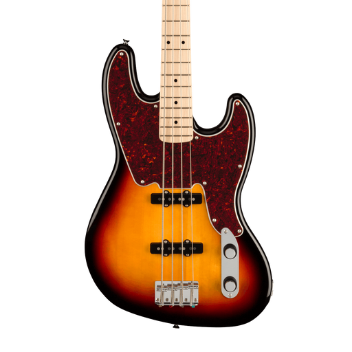 Squier Paranormal Jazz Bass '54 Maple Fingerboard Tortoiseshell Pickguard 3-Color Sunburst