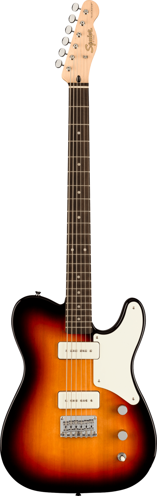 Squier Paranormal Baritone Cabronita Telecaster Parchment Guard Sunburst