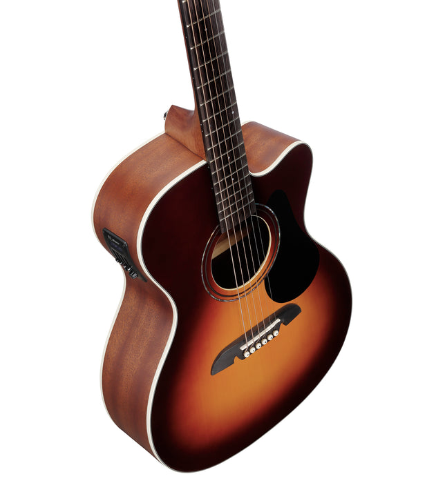 Alvarez Regent RF26CESB OM Acoustic Electric Sunburst Guitar With Deluxe Gig Bag