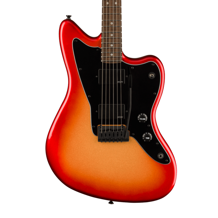 Squier Contemporary Active Jazzmaster® HH, Laurel Fingerboard, Black Pickguard, Sunset Metallic Electric Guitars