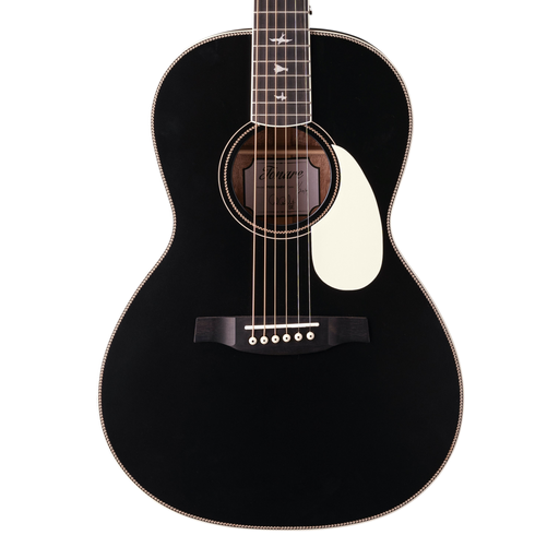 PRS SE Parlor P20 Acoustic Guitar - Black Satin Top