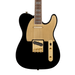 Squier 40th Anniversary Telecaster®, Gold Edition, Laurel Fingerboard, Gold Anodized Pickguard, Black Electric Guitars