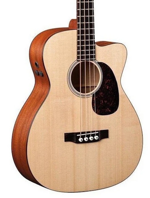 Martin BCPA4 Acoustic Electric Cutaway Bass Guitar - Natural Finish With Case