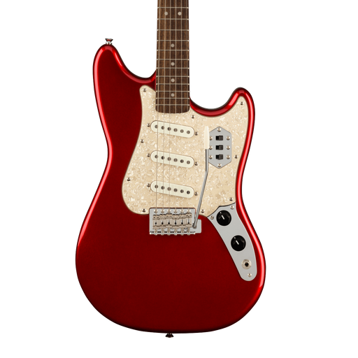 Squier Paranormal Cyclone Laurel Fingerboard Pearloid Pickguard Candy Apple Red