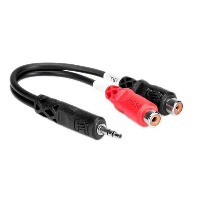 Hosa YRA154 STEREO 3.5MM-TWO RCA Cable