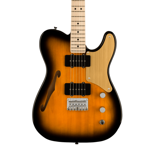 Squier Paranormal Cabronita Telecaster Thinline Maple Fingerboard Gold Anodized Pickguard 2-Color Sunburst