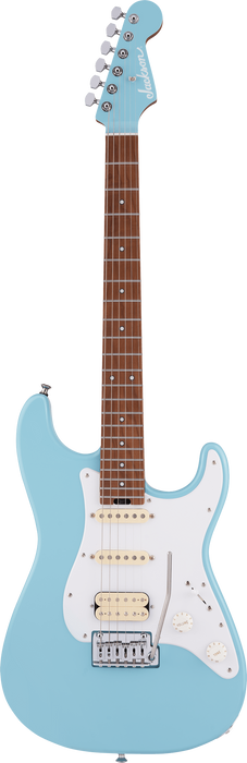 Jackson MJ Series Signature Misha Mansoor So-Cal 2PT Caramelized Maple Fingerboard Daphne Blue