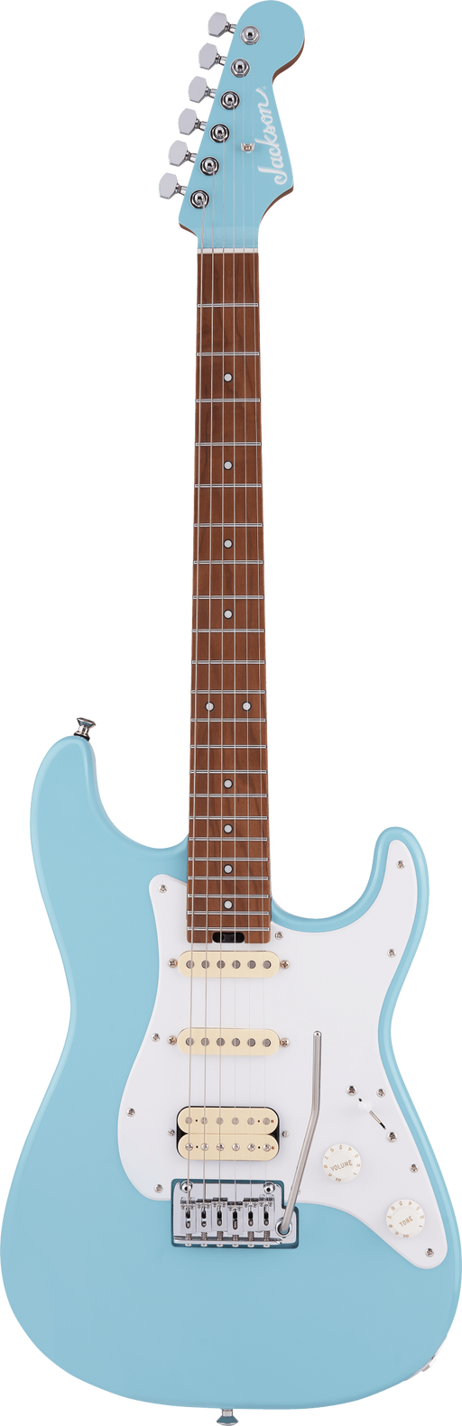 Jackson MJ Series Signature Misha Mansoor So-Cal 2PT Caramelized Maple Fingerboard Daphne Blue