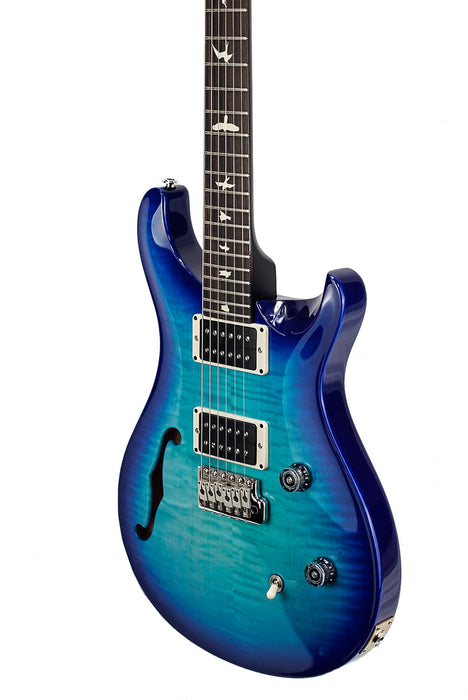 PRS CE 24 Semi-Hollow Aqua Smokeburst SATIN NECK One Off Electric Guitar With Gig Bag