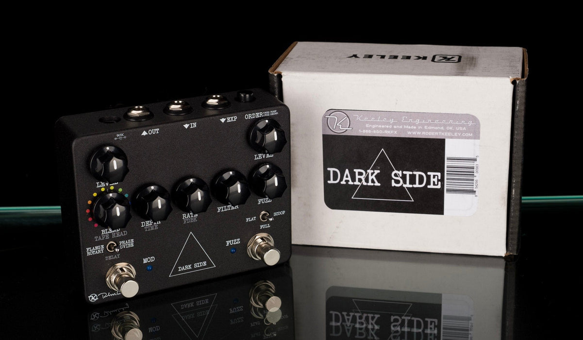 Used Keeley Dark Side Workstation Pedal with Box