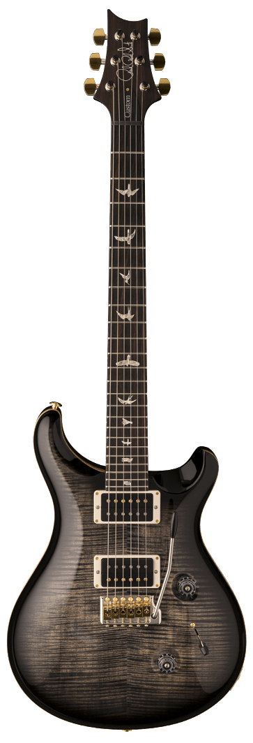 PRS Core Custom 24 Charcoal Burst with Case