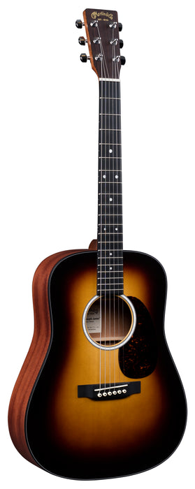 DISC - Martin DJr-10E Burst Acoustic Guitar Sunburst