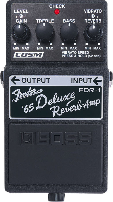 Boss FDR-1 Fender '65 Deluxe Guitar Effect Pedal