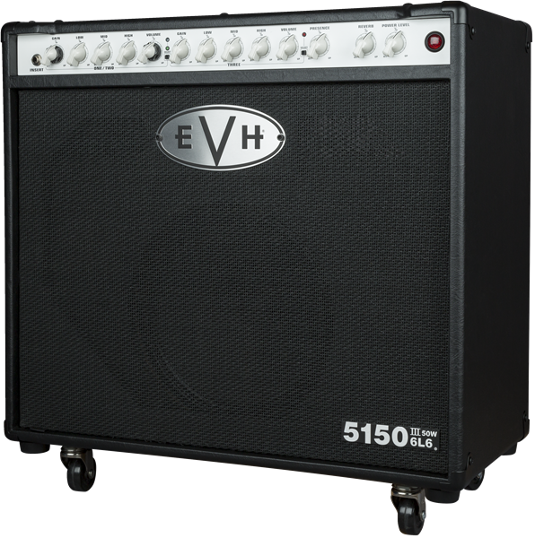 EVH 5150III® 50W 6L6 1x12 Combo, Black Guitar Amp Combo