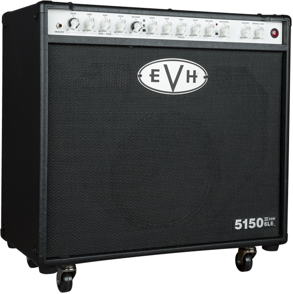 EVH 5150III® 50W 6L6 1x12 Combo, Black Guitar Amp Combo