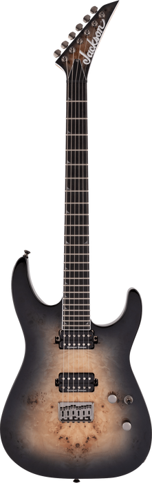 Jackson Pro Series Soloist SL2P MAH HT Ebony Fingerboard Transparent Black Burst