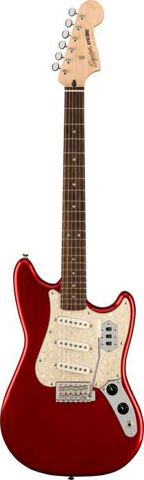 Squier Paranormal Cyclone Laurel Fingerboard Pearloid Pickguard Candy Apple Red