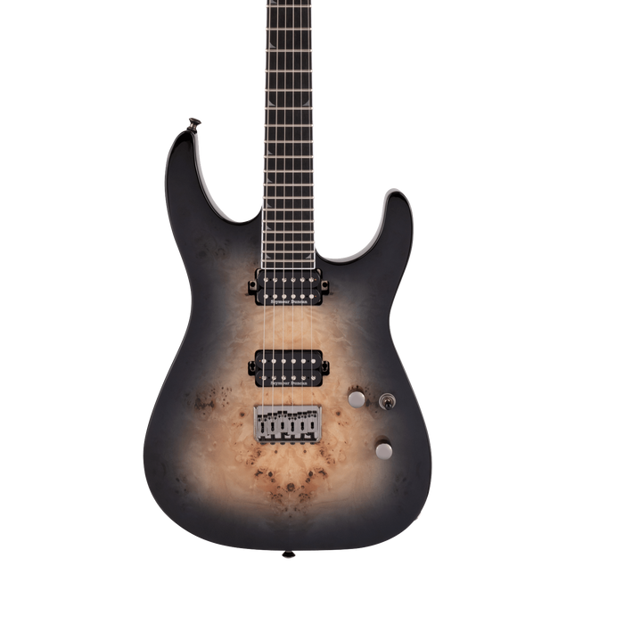 Jackson Pro Series Soloist SL2P MAH HT Ebony Fingerboard Transparent Black Burst