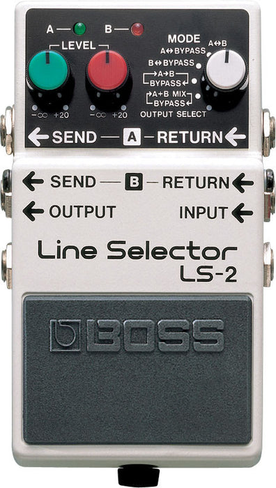 Boss LS-2 Line Selector Guitar Effect Pedal