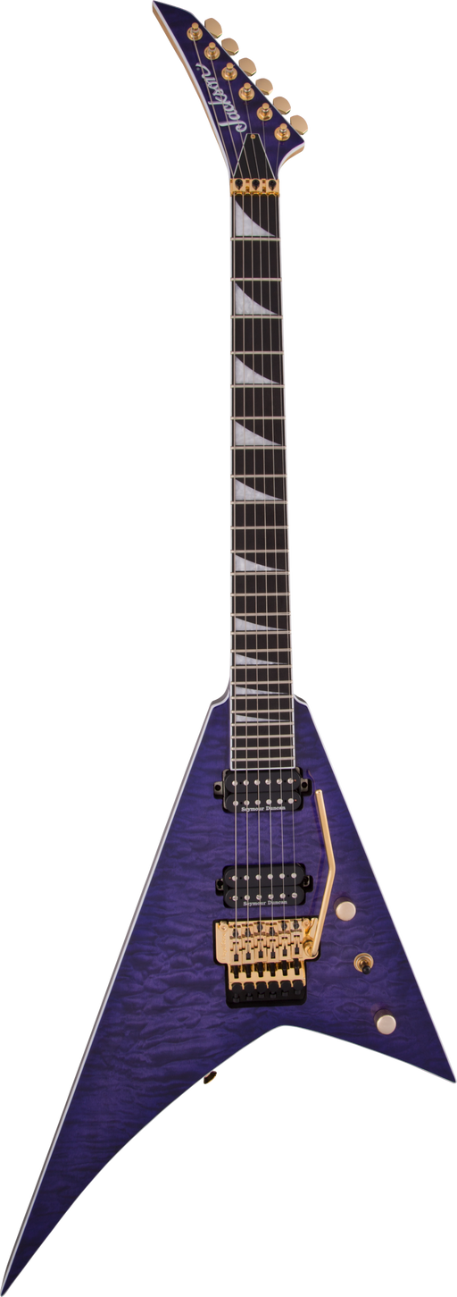 Jackson Pro Series Rhoads RR24Q Ebony Fingerboard Transparent Purple