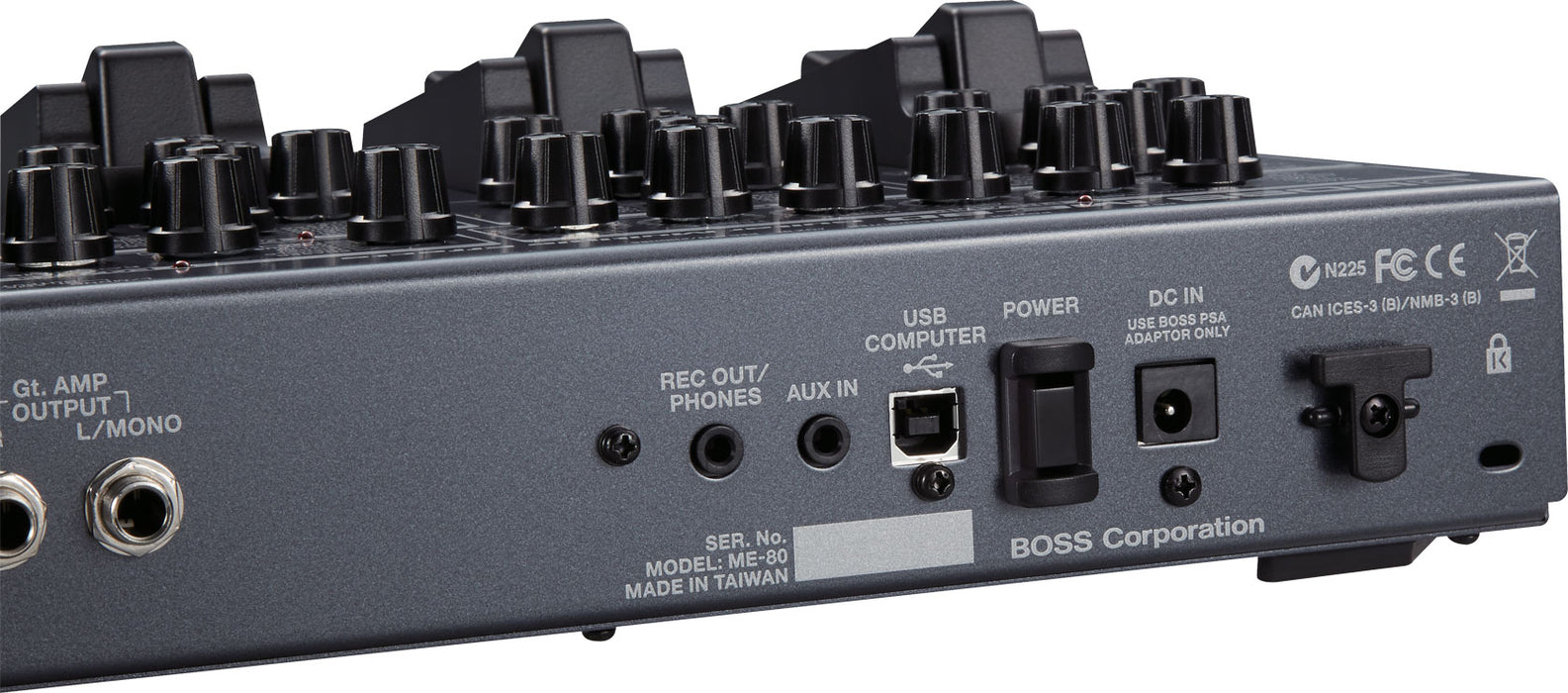 Boss ME-80 Multi Multiple Effect Guitar Pedal Board