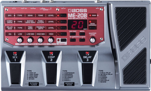 Boss ME-20B Bass Multi-effects Pedal