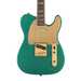 Squier 40th Anniversary Telecaster®, Gold Edition, Laurel Fingerboard, Gold Anodized Pickguard, Sherwood Green Metallic Electric Guitars