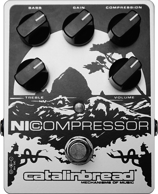 Catalinbread Nicompressor Guitar Pedal - Soft Pearl