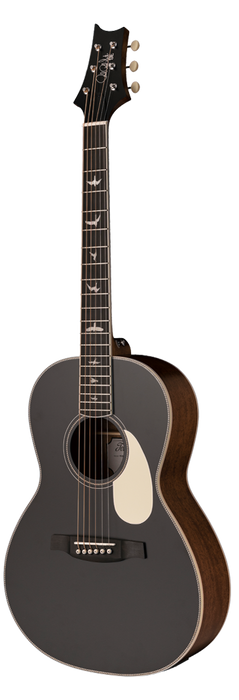 PRS SE Parlor P20 Acoustic Guitar - Black Satin Top