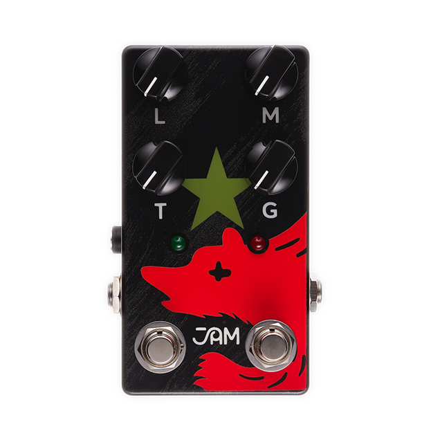 Jam Pedals Red Muck Fuzz Bass Guitar Effect Pedal