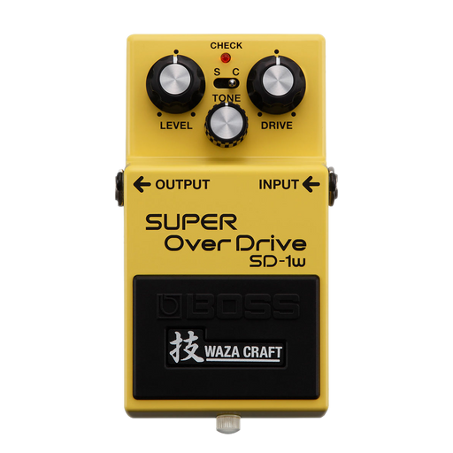 Boss SD-1W Waza Craft Super Overdrive Guitar Effect Pedal