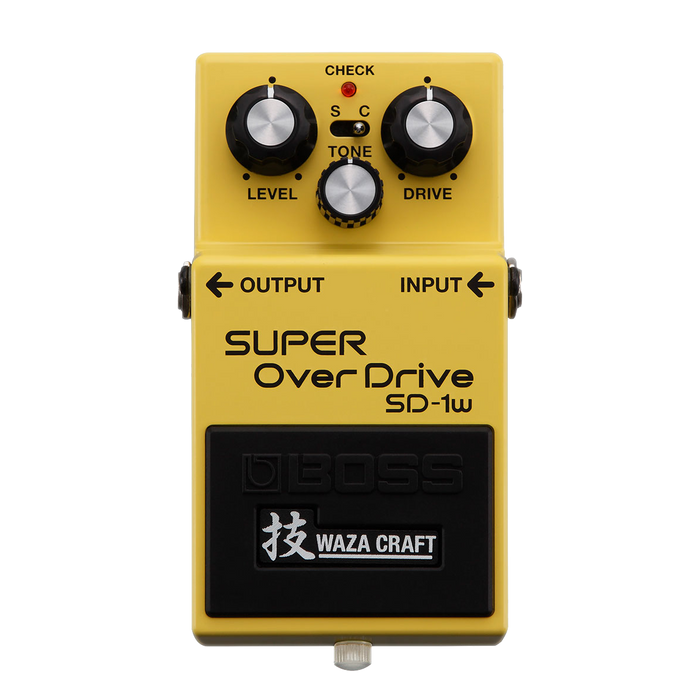 Boss SD-1W Waza Craft Super Overdrive Guitar Effect Pedal