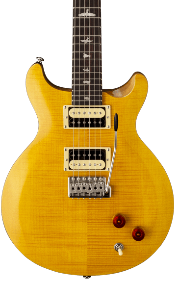 PRS SE Santana Model Santana Yellow Electric Guitar With Gig Bag