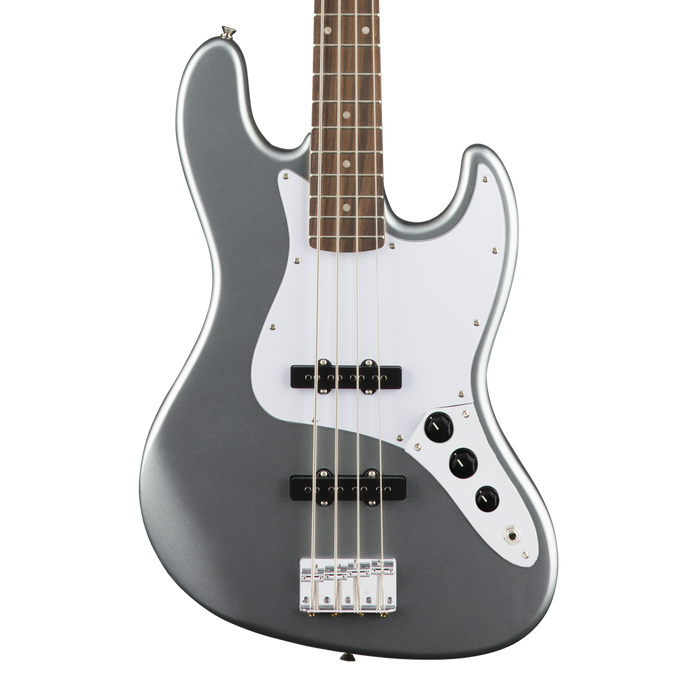 Squier Affinity Jazz Bass Slick Silver w/ Laurel Fingerboard