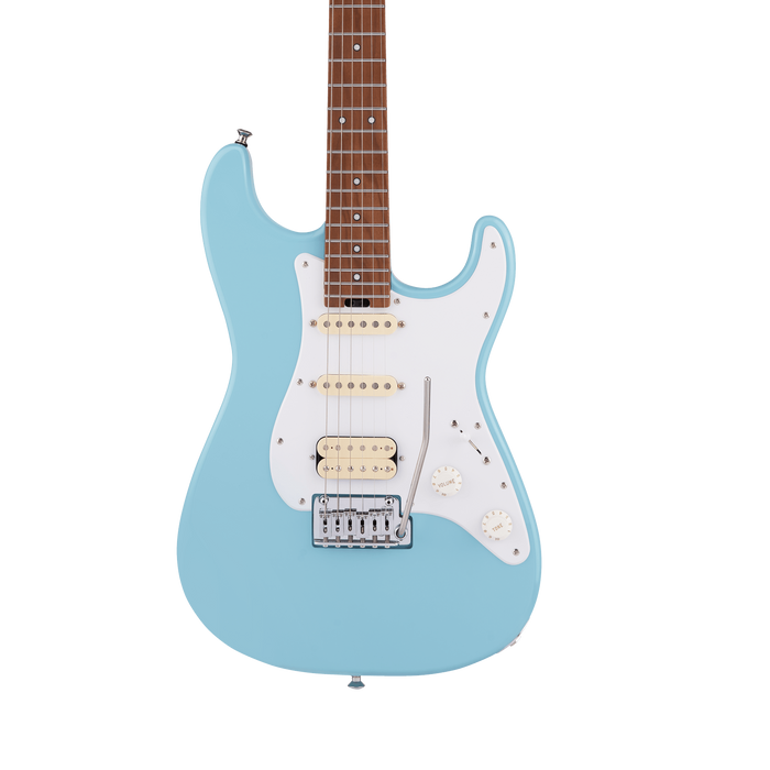 Jackson MJ Series Signature Misha Mansoor So-Cal 2PT Caramelized Maple Fingerboard Daphne Blue