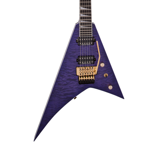 Jackson Pro Series Rhoads RR24Q Ebony Fingerboard Transparent Purple