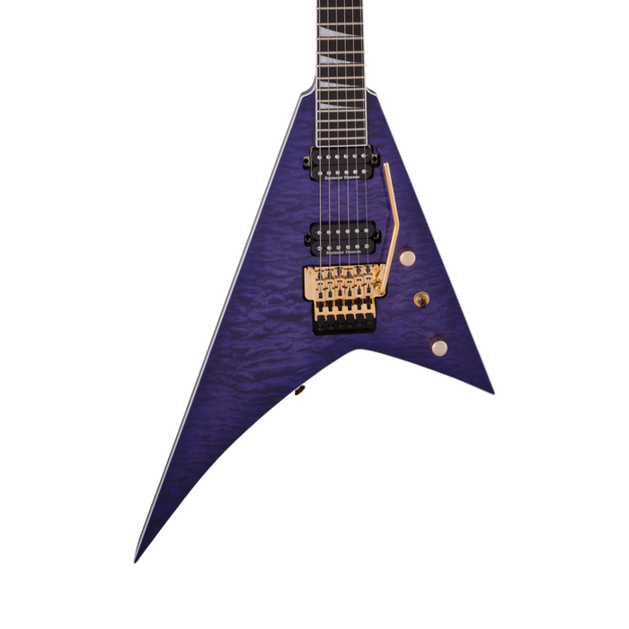 Jackson Pro Series Rhoads RR24Q Ebony Fingerboard Transparent Purple